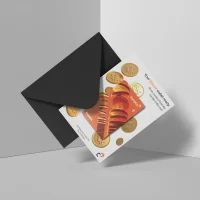 Orange Coinplus card and envelope